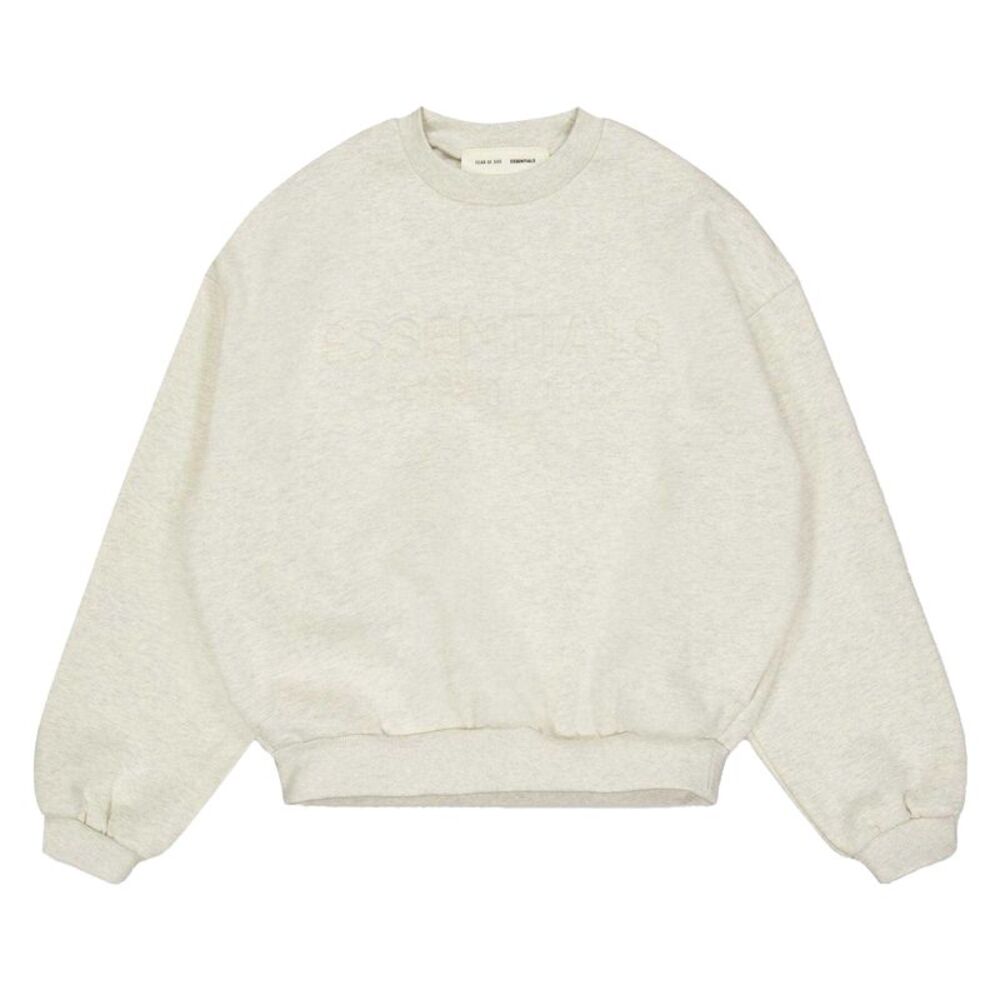 Fear Of God Essentials Childrens/Kids Essentials Sweatshirt / Oatmeal Heather
